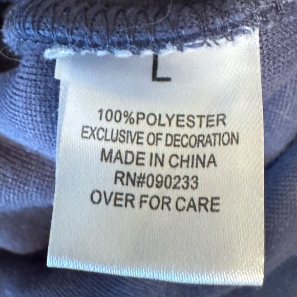 Pacsun Playboy Fleece Funnel Neck Cropped Plush Oversized Blue Lavender Large - Picture 9 of 9